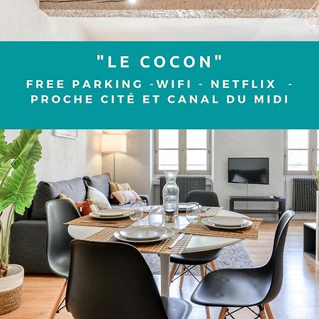 דירות קרקסון Le Cocon / Free Parking / Wifi / Netflix מראה חיצוני תמונה